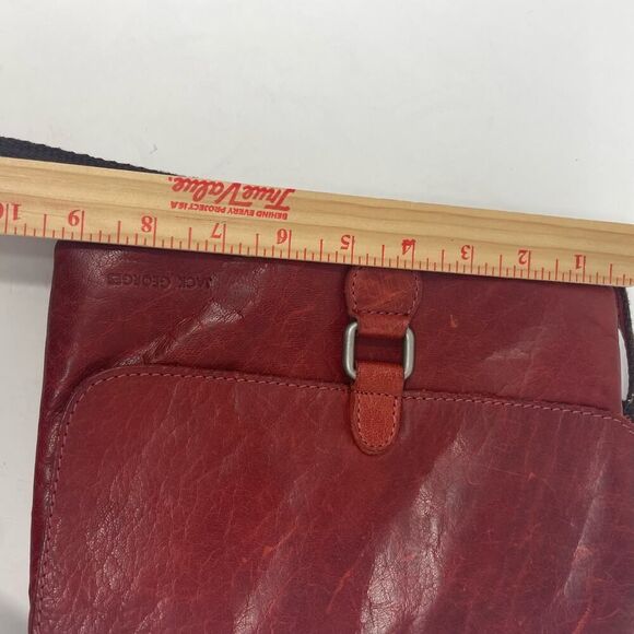 Jack Georges Genuine Leather Crossbody Bag - Picture 7 of 16